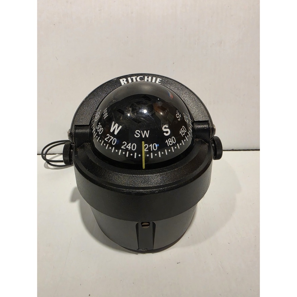 Vintage Ritchie Marine Compass B-51 Lighted -  Untested No Mounting Bracket